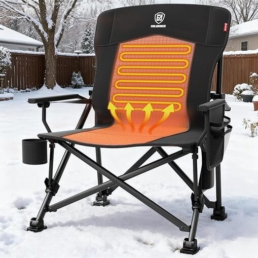 Toasty Adventures: The Best Heating Camping Chairs to Keep You Warm!