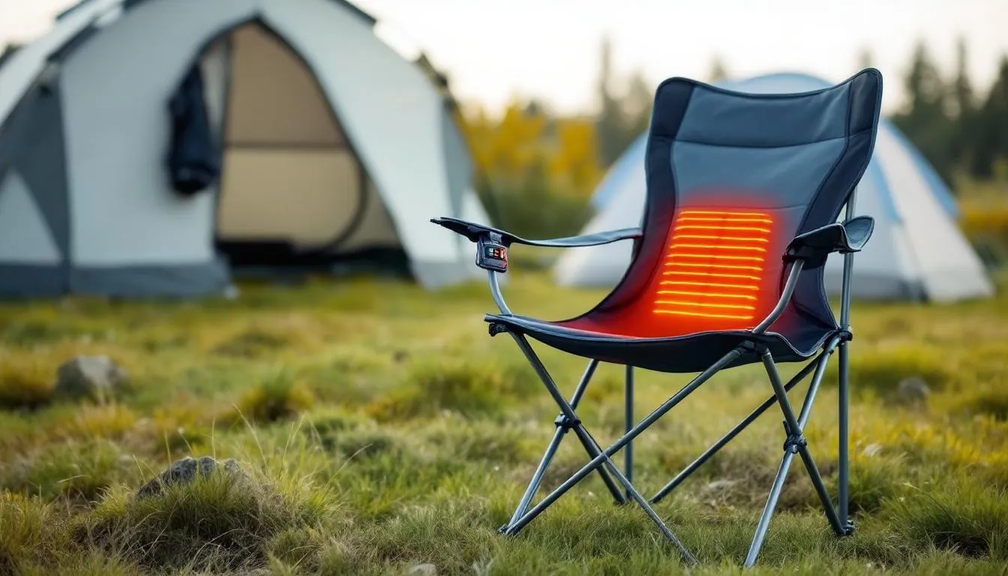The Best Guide to Heating Camping Chair!