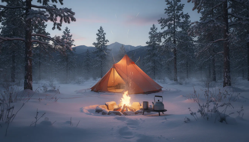 Tips on Staying Warm In Winter While Camping!